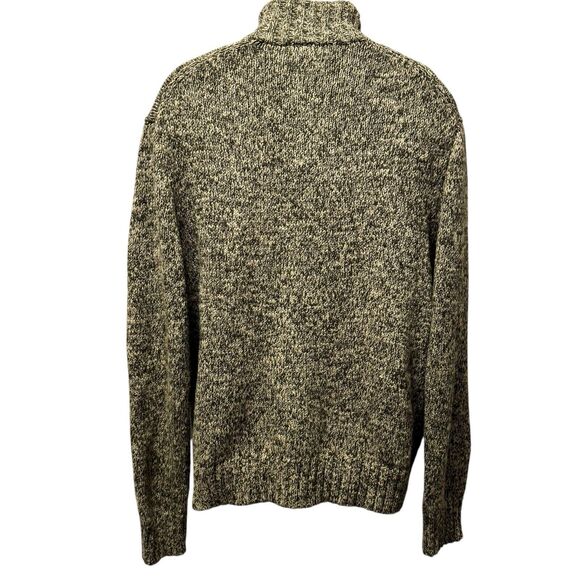 Vintage Polo Ralph Lauren 1/4 Button Sweater Tan Men’s Size XXL - Picture 4 of 7